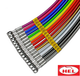 Mazda RX8 Braided Brake Hose (Hel)