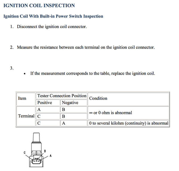 Mazda RX8 Ignition Coil 100 Genuine product direct from Mazda THE