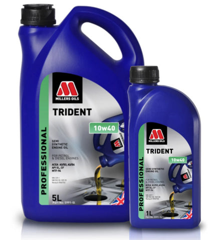 Millers Trident 10w40 Engine Oil